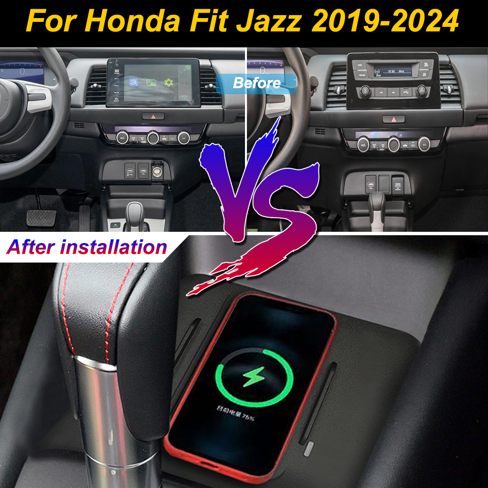 2 DIN autoradio voor Honda Fit - Wireless Car Charger Mount Fast Charging recensie en prijs