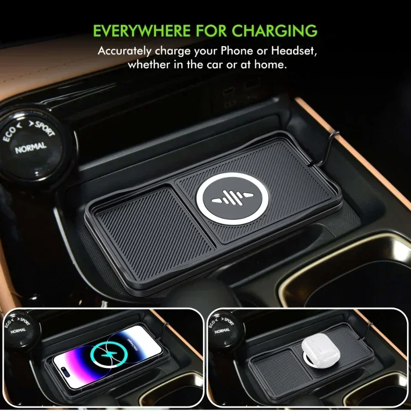Auto Draadloze Oplader Pad Bas - Wireless Car Charger Mount Fast Charging recensie en prijs