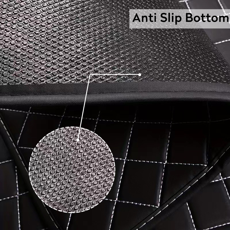 4 STKS Universele PU Lederen A - Car Floor Mats Universal Waterproof Leather recensie en prijs