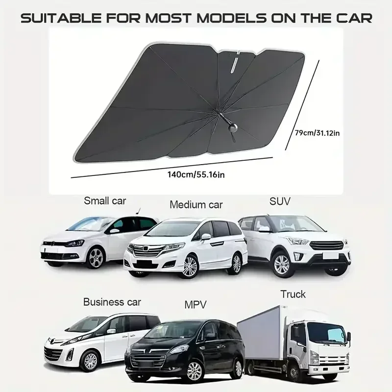 Auto Voorruit Zonnescherm Para - Car Sunshade Windshield Umbrella Foldable recensie en prijs