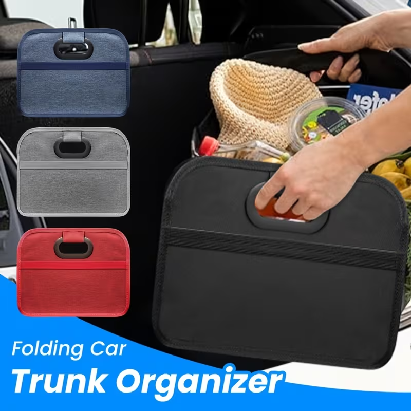 Inklapbare kofferbak opbergbox - Car Trunk Organizer Foldable Storage Box recensie en prijs