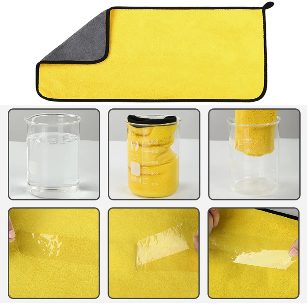 60x160cm Microfiber Reinigings - Microfiber Car Drying Towel Super Absorbent recensie en prijs